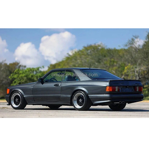 Pièces de modification automobile pour Benz <span class=keywords><strong>W126</strong></span> <span class=keywords><strong>SEC</strong></span> Pare-chocs avant arrière Jupes latérales Ailes pour Mercedes C126 AMG Kit carrosserie large - Product Image 3