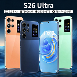 สมาร์ทโฟน S26 Ultra 5G รุ่นใหม่ของแท้หน่วยความจำ16GB+1TB หน้าจอ HD ขนาด7.3นิ้วความถี่120Hz ระบบปฏิบัติการแอนดรอยด์ซีพียู15คอร์ชาร์จเร็ว100W รองรับ CDMA - Product Image 1