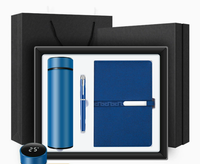 Coffret Cadeau Promotionnel Nouveauté 2023 : Parapluie, Flacon, Carnet A5 Sérigraphié, Stylo Plume Portable et Recharges d'Encre