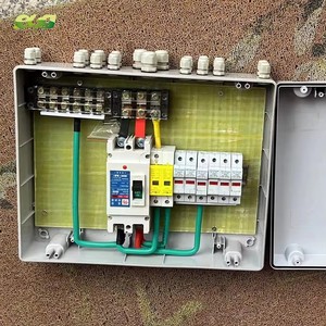 ESG 6 Input 8 1 Output Solar PV Combiner <b>Box</b> Lock 2-12 Strings - Product Image 1