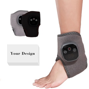 Custom Heated Foot Brace Wrap Foot Pad Cordless Heat Compress Foot <b>Massager</b> <b>Machine</b> Ankle <b>Massager</b> with Heat - Product Image 1