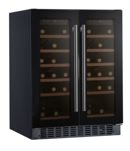 Per Candor 36 bottiglie di vino <span class=keywords><strong>frigo</strong></span> in acciaio inox compressore doppia porta cantina/mobili Installation-JC-116A2EQ da incasso - Product Image 2