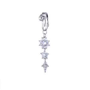 Gaby Nouveau Anneau de <span class=keywords><strong>Nombril</strong></span> Papillon Cœur Non-Perçant, <span class=keywords><strong>Clip</strong></span> Mignon pour <span class=keywords><strong>Nombril</strong></span>, Faux <span class=keywords><strong>Piercing</strong></span> de <span class=keywords><strong>Nombril</strong></span>, Manchette de <span class=keywords><strong>Nombril</strong></span>, Bijou - Product Image 2