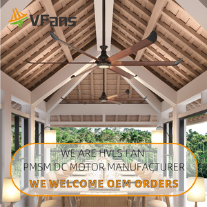 Vfans 8ft 10ft 100in 120in DC động cơ hvls <span class=keywords><strong>Fan</strong></span> trong nhà chất lượng cao quạt Trần Lưu lượng không khí lớn hiệu quả ASS <span class=keywords><strong>Fan</strong></span> - Product Image 3