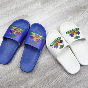 Pass REACH test Men and Women <strong>Sandals</strong> Sole Design New OEM Flag Haiti <strong>Sandal</strong> Manufacturers Wholesale Swimming <strong>Pool</strong> Slides - Product Image 3