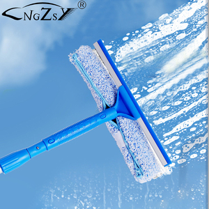 Microfiber Car Squeegee Portable Window Washer Car Window Scrubbers Tile Wiper Inside Car Window Washer C16