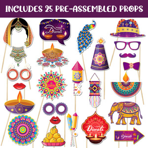 Accesorios <span class=keywords><strong>de</strong></span> fotos <span class=keywords><strong>de</strong></span> mano para decoraciones del Festival <span class=keywords><strong>de</strong></span> faroles indios 30 piezas vajilla <span class=keywords><strong>de</strong></span> fiesta y decoraciones <span class=keywords><strong>de</strong></span> mesa para decoración <span class=keywords><strong>de</strong></span> Diwali - Product Image 6