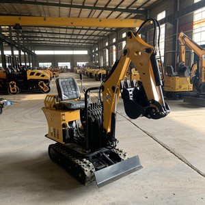 Mini-excavatrice compacte de 1 tonne sur chenilles, moteur Changchai, boîte de vitesses haute efficacité, garantie 1 an pour une utilisation en jardin/verger/ferme - Product Image 1