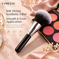 Pinceau de maquillage professionnel IPRESTA pour poudre, blush et contour, marque privée