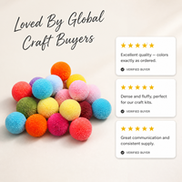 Vente en gros de boules de pompons en fil acrylique, couleurs Pantone assorties, couleurs personnalisées pour l'artisanat et les décorations, en vrac, directement de l'usine