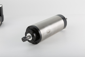 มอเตอร์แกนหมุน CNC จงหัวเจียง 80 มม. 1.5 กิโลวัตต์ ER11 ระบายความร้อนด้วยน้ำ 24000 รอบต่อนาที มอเตอร์แกนหมุนความเร็วสูง สำหรับงานแกะสลัก ขัด เจาะ - Product Image 5