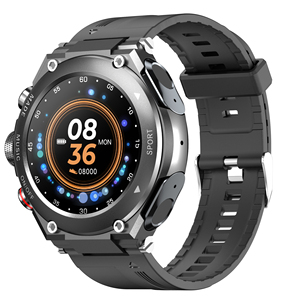 <span class=keywords><strong>Reloj</strong></span> Inteligente 2 en 1 T92 para Hombre, IP67 TFT, con <span class=keywords><strong>Alexa</strong></span> Integrada, Monitor de Ritmo Cardíaco, Música, Seguimiento del Sueño, Funciones de Auriculares para Natación, para la Salud - Product Image 3