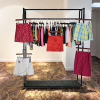 Fardos de Ropa Usada Importada de Guangdong, Faldas Cortas de Segunda Mano para Mujer, Venta al Por Mayor, Poliéster/Algodón, Mini
