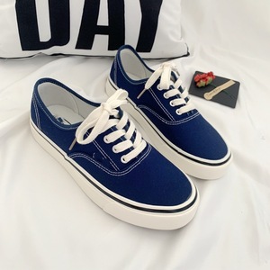 Giày vải thời trang phong cách đi bộ, giày vulcanize nam nữ, giày thể thao vải <span class=keywords><strong>canvas</strong></span> - Product Image 1