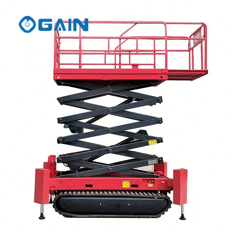 Portable Mid Rise Hydraulic Scissor Car Lift Direct Selling OEM Factory Scissor Car Lift Used For Sale