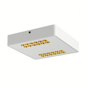 Plafonnier LED contemporain de marque SMART, montage en surface, base en aluminium, IP44, éclairage intérieur pour hôtel, garantie 3 ans - Product Image 1