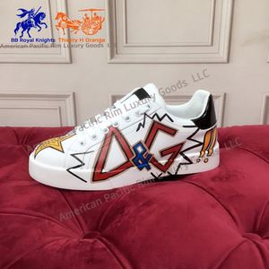 Zapatos Deportivos de Diseño de Lujo para Hombre y Mujer, Zapatillas de Cuero Genuino de Alta Calidad con Cierre de Cordones y Forro de Cuero Auténtico - Product Image 4