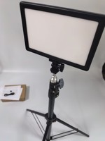 Kit d'éclairage LED portable bicolore 12W SL116 pour photographie et vlogging, avec panneau souple, rechargeable