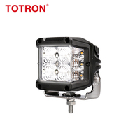 ECE R112 29W LED Système d'éclairage automatique 12V 3 pouces Feu de travail latéral avec support en acier inoxydable Combo Beam Pod Lights