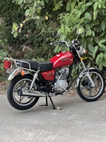 Moto vintage Haojue Little Prince HJ125CC GN125, moto de banlieue pour hommes, à essence