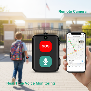 Localizador GPS SOS para Personas Mayores con Cámara, Mini Localizador Personal Impermeable en <span class=keywords><strong>Tiempo</strong></span> <span class=keywords><strong>Real</strong></span>, Dispositivo para el Cuidado de Personas con Demencia - Product Image 6