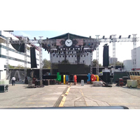 Marco de iluminación Line Array Speaker Truss Structure para eventos de conciertos Lift Stand Truss Display Stage Truss