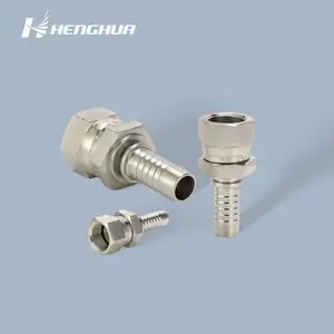 28611 JIS METRIC HYDRAULIC HOSE FITTING FEMALE DOUBLE HEX UNION FITTING JIS HOSE FITTING