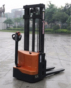 1.5ton điện <span class=keywords><strong>Pallet</strong></span> <span class=keywords><strong>Stacker</strong></span> 1.6m-3.5m nâng đi bộ loại điện xe tải <span class=keywords><strong>Pallet</strong></span> xe nâng - Product Image 2