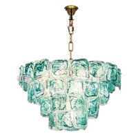 Lustre en verre de luxe français, luminaire suspendu moderne pour villa, salon, chambre à coucher, salle à manger, décoration d'hôtel