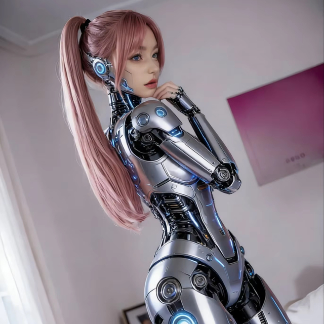 Miniature Humanoid Service Robot IP68 Waterproof Simulated Skin APP Control Personal Assistant for Home Use