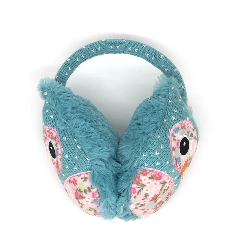 Winter Children Wholesale Fancy Earmuffs With 2 Gel Heating Packs Fur Cute Warm Comfortable Ear Cover