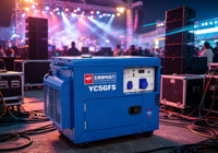 Générateurs diesel silencieux 5000W, alimentation de secours domestique, démarrage électrique portable, groupe électrogène diesel AVR, réservoir de carburant 15L, 230V, refroidissement par air, 1800 tr/min