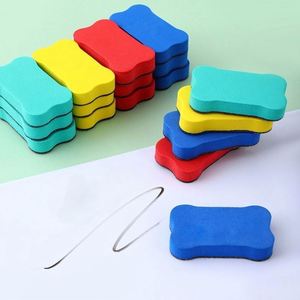Borrador de Pizarra de Fieltro EVA Colorido, Borrador de Pizarra Infantil con Forma de Hueso para Aula, Oficina y Regalos Escolares Promocionales - Product Image 4