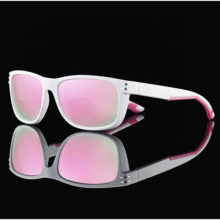Modische polarisierte Radfahr-Brille leichte Sonnenbrille mit UV-Schutz für Männer fahren Angeln Golf