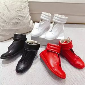 Chaussures décontractées unisexes de haute qualité, design montant, légères, respirantes, en cuir, pour l'entraînement en extérieur, baskets à semelle épaisse - Product Image 5