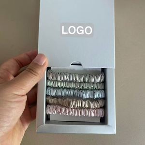 Coleteros de Seda/Satén OEM de 1cm, 1.2cm, 1.5cm, 3.5cm, 4cm, Accesorios para el Cabello Personalizados al por Mayor, para Regalos de Boda, Uso en Boutiques - Product Image 3