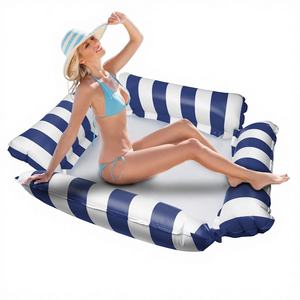 Flotador Inflable <span class=keywords><strong>para</strong></span> Piscina, Hamaca Acuática Multiusos, Cama Flotante <span class=keywords><strong>para</strong></span> Adultos, Tumbona Flotante <span class=keywords><strong>para</strong></span> Natación, Playa y Mar - Product Image 1