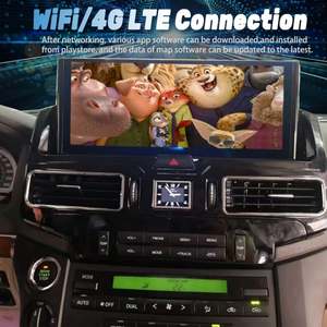 12.3 Car Radio <b>Android</b> Screen for Toyota Land Cruiser 200 LC200 2008- 2014 CarPlay Multimedia Video Player GPS Navigation Stereo - Product Image 2