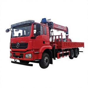 Shacman Delong 6x4 Heavy Duty Crane Truck 270HP 12Ton 5-Section <b>Boom</b> Garden Construction Transport Lifting Vehicle - Product Image 1