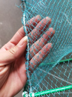 Filet de pêche pliable à nœud unique Dragon Bubu, piège à crevettes et pot à homard avec filet en nylon pour la pêche