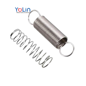 Equipo de gimnasio Bobina en espiral de tensión Resorte de extensión de Gancho Doble Resorte de tensión pequeño de acero inoxidable con gancho <span class=keywords><strong>para</strong></span> tracción - Product Image 1