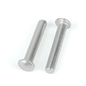 GB 867 Aluminium ronde kop klinknagels, gladde afwerking, massief aluminium klinknagel - Product Image 4