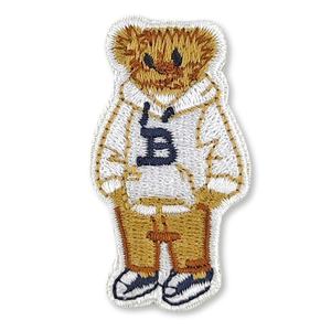 Gorra de béisbol Premium con sudadera beige Oso de peluche para boutiques de moda - Product Image 4