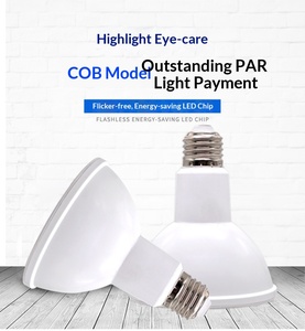 ไฟพาร์ LED แบบ COB สำหรับใช้งานข้ามประเทศ PAR20/PAR30/PAR38 ขั้ว E27 แรงดันไฟฟ้ากว้าง 18W CRI80 อายุการใช้งาน 50000 ชั่วโมง - Product Image 5