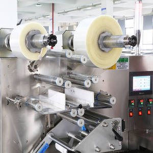 เครื่องบรรจุภัณฑ์ไหลความเร็วสูงอัตโนมัติสำหรับลูกอมหนักโดนัทบิสกิตโภชนาการธัญพืชตังเมช็อคโกแลตพลังงานโปรตีนบาร์ - Product Image 5