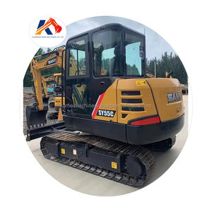 Excavatrice Sany SY55C d'occasion Offre Spéciale 90% modèles multiples à l'état neuf avec réduction de prix-composants de base - Product Image 1