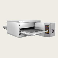 Four à Tunnel Commercial de 18 Pouces pour la Cuisson du Pain et des Biscuits, Électrique/Gaz, Haute Efficacité, Petite Taille, à Vendre