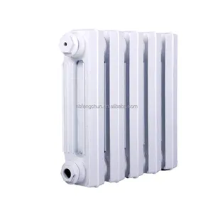 File Multiple di radiatori per il riscaldamento centrale, radiatori in ghisa a colonna, radiatori per ambienti