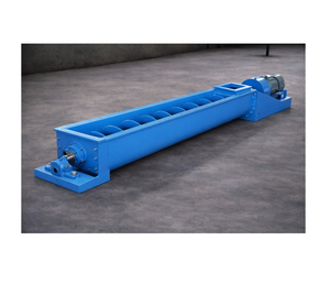 Transportador de tornillo industrial para el transporte eficiente de materiales a granel, polvo y gránulos, diseñado para fábricas, almacenes y líneas de producción. - Product Image 1