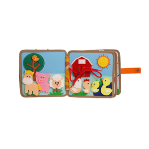Nuevo Tablero <span class=keywords><strong>de</strong></span> Actividades Montessori 2026 <span class=keywords><strong>de</strong></span> Fieltro, Libro Sensorial <span class=keywords><strong>de</strong></span> Aprendizaje y Enseñanza para Niños Pequeños, Educación Temprana, Certificado EN71 - Product Image 5
